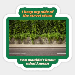 Street Clean Sticker
